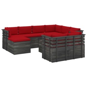 Gartenpalettenmöbel 10 Stück Kissen aus massivem Kiefernholz von vidaXL, Gartensets - Ref: Foro24-3062085, Preis: 852,99 €, R...