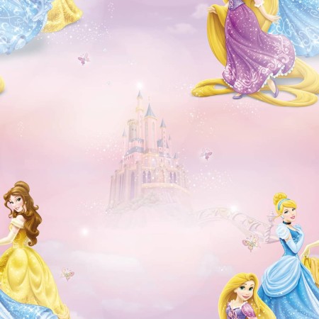 Kids at Home Papel pintado Pretty as A Princess rosa y azul de Noordwand, Papel pintado - Ref: Foro24-425338, Precio: 32,99 €...