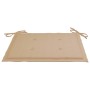 Sillas de jardín 4 uds con cojines beige madera de teca de vidaXL, Sillas de jardín - Ref: Foro24-3062571, Precio: 272,47 €, ...