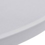 Elastic tablecloth for high table 4 units white Ø60 cm by vidaXL, Covers - Ref: Foro24-279068, Price: 47,21 €, Discount: %