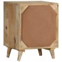 Nachttisch aus massivem Mangoholz, 40 x 30 x 50 cm von vidaXL, Nachttische - Ref: Foro24-249867, Preis: 83,99 €, Rabatt: %