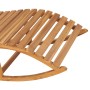 Teak solid wood rocking lounger with cushion by vidaXL, Loungers - Ref: Foro24-3063343, Price: 273,04 €, Discount: %