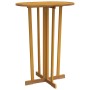 Mesa de bar plegable madera maciza de teca 90x65x105 cm de vidaXL, Mesas de jardín - Ref: Foro24-319149, Precio: 194,28 €, De...