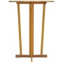 Mesa de bar plegable madera maciza de teca 90x65x105 cm de vidaXL, Mesas de jardín - Ref: Foro24-319149, Precio: 194,28 €, De...