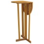 Folding solid teak wood bar table 90x65x105 cm by vidaXL, Garden tables - Ref: Foro24-319149, Price: 202,99 €, Discount: %