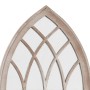 Sand-colored iron garden mirror for outdoors 70x30 cm by vidaXL, Mirrors - Ref: Foro24-318363, Price: 86,99 €, Discount: %