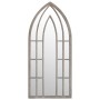 Sand iron garden mirror for outdoors 70x30 cm by vidaXL, Mirrors - Ref: Foro24-318355, Price: 77,52 €, Discount: %