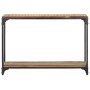 Solid recycled wood console table 110x30x75 cm by vidaXL, Side tables - Ref: Foro24-320257, Price: 134,09 €, Discount: %