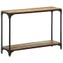 Solid recycled wood console table 110x30x75 cm by vidaXL, Side tables - Ref: Foro24-320257, Price: 134,09 €, Discount: %