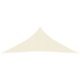 Cream-colored HDPE sail shade 160 g/m² 4.5x4.5x4.5 m by vidaXL, Umbrellas - Ref: Foro24-311205, Price: 22,99 €, Discount: %