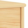 Solid pine wood bedside table, light wood, 35x30x40 cm by vidaXL, Nightstands - Ref: Foro24-322221, Price: 55,42 €, Discount: %