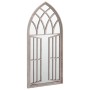 Sand-colored iron garden mirror for outdoors 100x45 cm by vidaXL, Mirrors - Ref: Foro24-318361, Price: 127,99 €, Discount: %