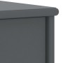 Dark gray solid pine wood bedside table 35x30x40cm by vidaXL, Nightstands - Ref: Foro24-322226, Price: 34,56 €, Discount: %