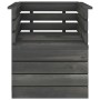 Garden pallet furniture 5 pcs solid dark gray pine wood by vidaXL, Garden sets - Ref: Foro24-3063742, Price: 404,97 €, Discou...