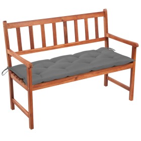 Garden bench with cushion solid acacia wood 120 cm by vidaXL, garden benches - Ref: Foro24-3063784, Price: 186,99 €, Discount: %