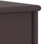 Dark brown solid pine wood bedside tables 35x30x40cm by vidaXL, Nightstands - Ref: Foro24-322224, Price: 45,85 €, Discount: %