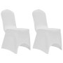 Elastic chair cover 12 units white by vidaXL, Covers - Ref: Foro24-279090, Price: 43,34 €, Discount: %