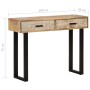 Konsolentisch aus massivem Mangoholz, 100 x 30 x 75 cm von vidaXL, Seitentische - Ref: Foro24-320823, Preis: 141,52 €, Rabatt: %