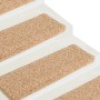 Stair tread mats 15 pcs gold 65x21x4 cm by vidaXL, Stair mats - Ref: Foro24-326202, Price: 79,52 €, Discount: %