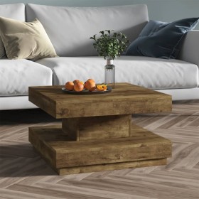 Dark brown MDF coffee table 60x60x35 cm by vidaXL, Coffee table - Ref: Foro24-286097, Price: 77,99 €, Discount: %