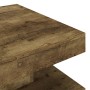 Mesa de centro de MDF marrón oscuro 60x60x35 cm de vidaXL, Mesas de centro - Ref: Foro24-286097, Precio: 79,91 €, Descuento: %