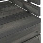 Garden furniture pallets 5 pcs solid dark gray pine wood by vidaXL, Garden sets - Ref: Foro24-3063740, Price: 273,31 €, Disco...