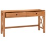 Escritorio con 2 cajones madera de teca 140x40x75 cm de vidaXL, Escritorios - Ref: Foro24-325265, Precio: 210,82 €, Descuento: %