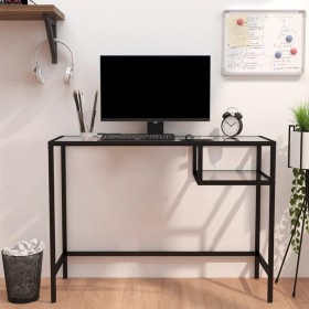 Transparent glass computer desk 100x36x74 cm by vidaXL, Desks - Ref: Foro24-331621, Price: 75,99 €, Discount: %