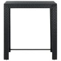 Garden bar furniture set, 7 pieces, with black synthetic rattan cushions. by vidaXL, Garden sets - Ref: Foro24-3064798, Price...