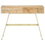 Solid mango wood desk with drawers 100x55x75 cm by vidaXL, Desks - Ref: Foro24-286150, Price: 137,87 €, Discount: %