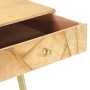 Schreibtisch aus massivem Mangoholz mit Schubladen 100x55x75 cm von vidaXL, Schreibtische - Ref: Foro24-286150, Preis: 137,87...