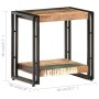 Beistelltisch aus recyceltem Massivholz 40x30x40 cm von vidaXL, Seitentische - Ref: Foro24-320684, Preis: 76,24 €, Rabatt: %