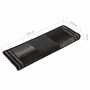 Alfombrilla autoadhesiva de escalera 15uds negro gris 65x21x4cm de vidaXL, Alfombrillas para escalones - Ref: Foro24-326208, ...