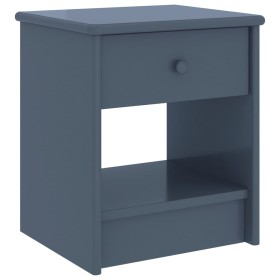 Light gray solid mango wood bedside table 35x30x40 cm by vidaXL, Nightstands - Ref: Foro24-322225, Price: 42,99 €, Discount: %