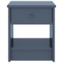 Light gray solid mango wood bedside table 35x30x40 cm by vidaXL, Nightstands - Ref: Foro24-322225, Price: 45,99 €, Discount: %