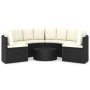 7-piece garden sofa set and black synthetic rattan cushions by vidaXL, Garden sets - Ref: Foro24-3064892, Price: 550,99 €, Di...