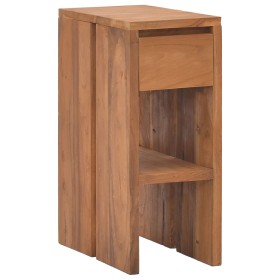 Massivholz Teak Nachttisch 20x35x50 cm von vidaXL, Nachttische - Ref: Foro24-326122, Preis: 89,85 €, Rabatt: %