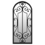 Black iron garden mirror for outdoor use 100x45 cm by vidaXL, Mirrors - Ref: Foro24-318374, Price: 131,12 €, Discount: %