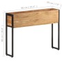 Jardinera de madera maciza de acacia 90x20x68 cm de vidaXL, Maceteros y jardineras - Ref: Foro24-321939, Precio: 89,62 €, Des...