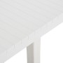 Mesa de jardín PP blanco 220x90x72 cm de vidaXL, Mesas de jardín - Ref: Foro24-317732, Precio: 158,99 €, Descuento: %