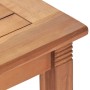 Garden dining table solid teak wood 150x90x75 cm by vidaXL, Garden tables - Ref: Foro24-315465, Price: 242,12 €, Discount: %