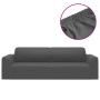 Elastic cover for a 3-seater sofa in anthracite polyester jersey fabric. by vidaXL, Covers - Ref: Foro24-332938, Price: 28,42...