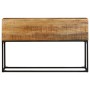 Rough mango wood console table 120x30x75 cm by vidaXL, Side tables - Ref: Foro24-320820, Price: 168,61 €, Discount: %