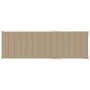 Tumbona con cojín beige madera de pino impregnada de vidaXL, Tumbonas - Ref: Foro24-3065822, Precio: 119,97 €, Descuento: %