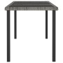 Juego de comedor para jardín 7 piezas ratán sintético gris de vidaXL, Conjuntos de jardín - Ref: Foro24-3065715, Precio: 405,...