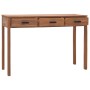 Solid teak wood desk 110x40x75 cm by vidaXL, Desks - Ref: Foro24-326134, Price: 173,54 €, Discount: %