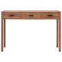 Solid teak wood desk 110x40x75 cm by vidaXL, Desks - Ref: Foro24-326134, Price: 173,54 €, Discount: %