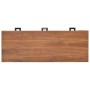 Escritorio de madera maciza de teca 110x40x75 cm de vidaXL, Escritorios - Ref: Foro24-326134, Precio: 173,54 €, Descuento: %