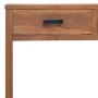 Solid teak wood desk 110x40x75 cm by vidaXL, Desks - Ref: Foro24-326134, Price: 173,54 €, Discount: %