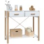 White plywood console table 82x38x75 cm by vidaXL, Side tables - Ref: Foro24-345666, Price: 64,99 €, Discount: %